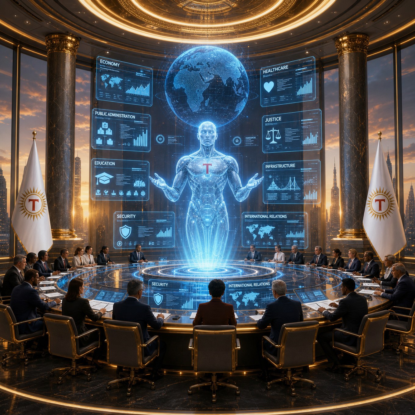 A country entirely governed by Artificial Superintelligence