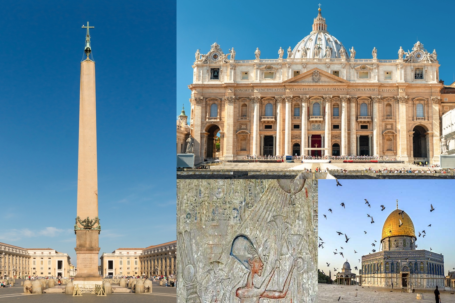 The obelisk in St. Peter's Square